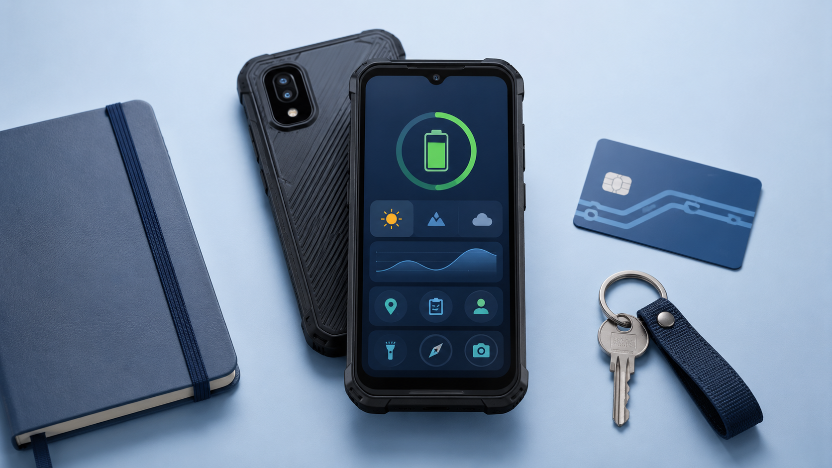 teste de celular usado para trabalhar fora