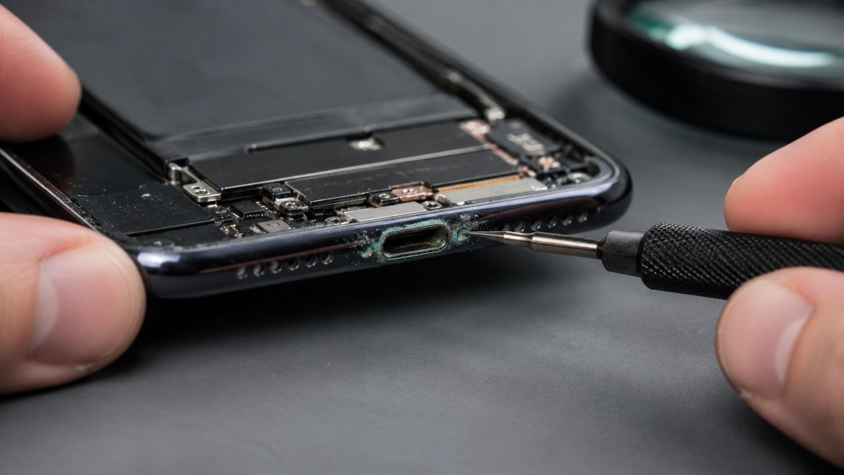 como identificar oxidação em celular usado