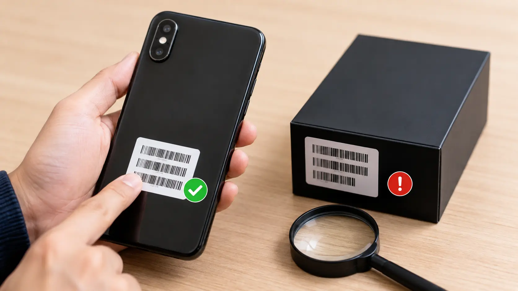 IMEI do celular diferente da caixa