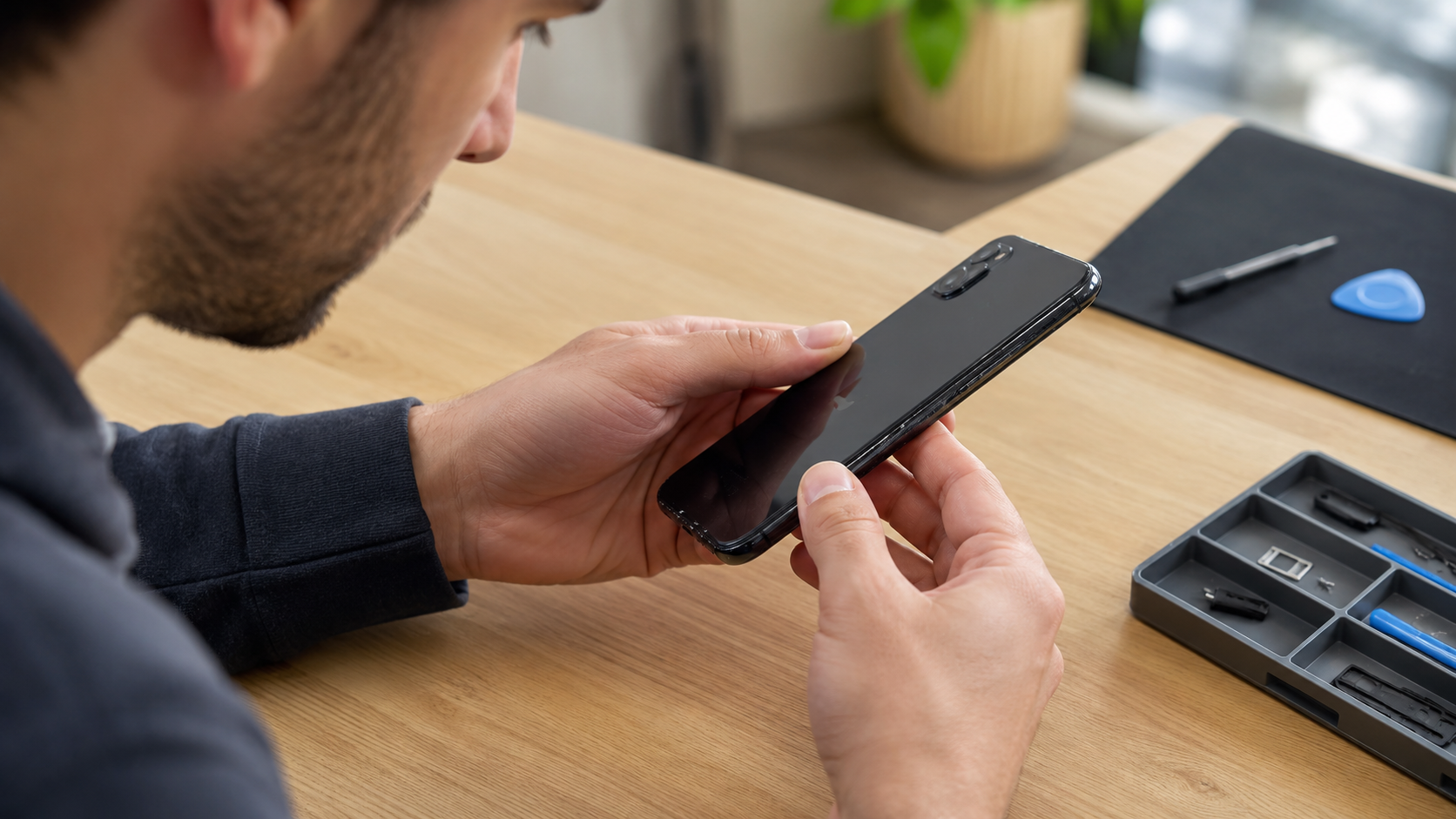Como saber se um celular usado foi consertado
